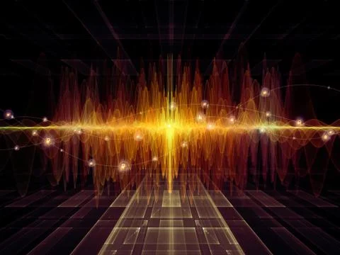 The Complicated Oscillation Stock Illustration