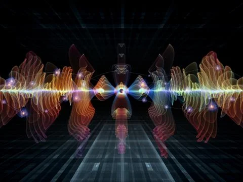 The Complicated Oscillation Stock Illustration