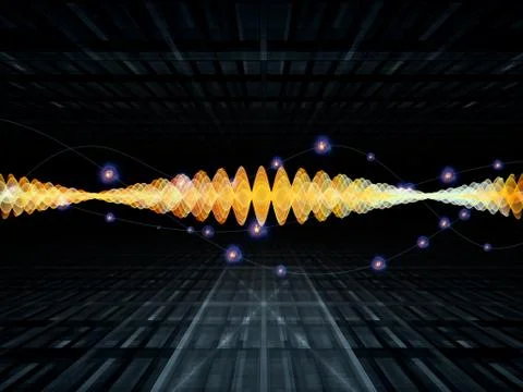 The Complicated Oscillation Stock Illustration