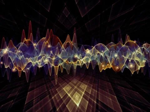 The Complicated Oscillation 스톡 일러스트