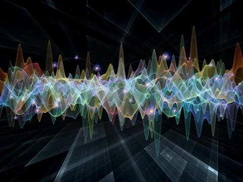The Complicated Oscillation Stock Illustration