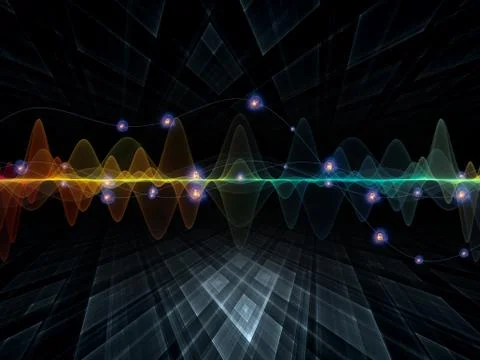 The Complicated Oscillation Stock Illustration