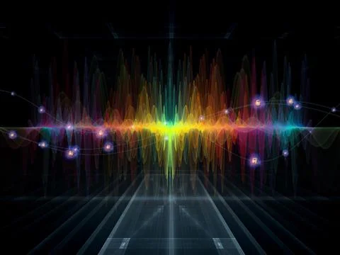 The Complicated Oscillation Stock Illustration