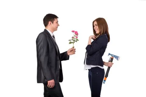 Complicated relationships Stock Photos