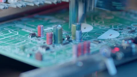 Component assembly Stock Footage 270403889