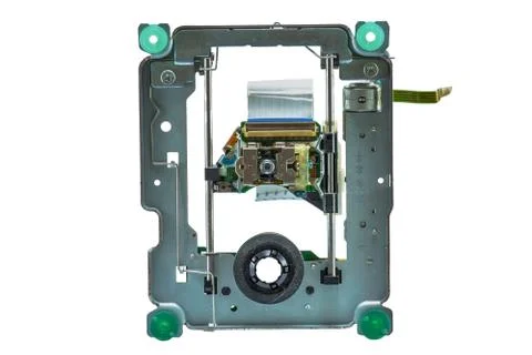 Component of CD DVD player Stock Photos