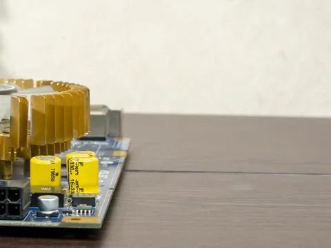 Components for assembling a home computer Stock Photos