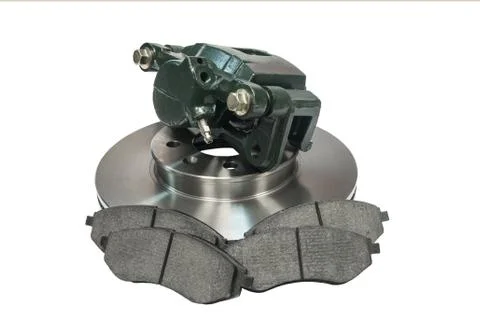 Components of the braking system of a vehicle Foto stock