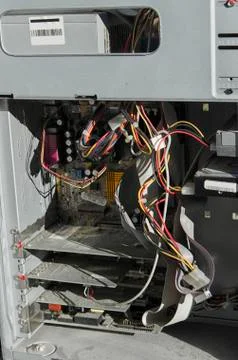 The components of a computer Fotos de archivo