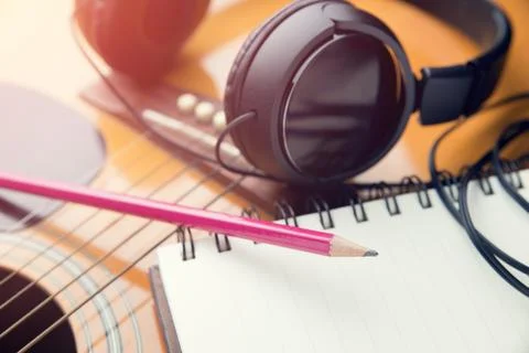 Compose a song Stock Photos