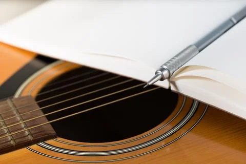 Compose a song Stock Photos