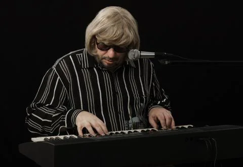 Composer creates music Stock-Fotos