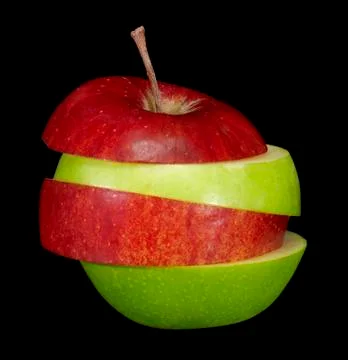 Composite apple Stock Photos