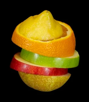 Composite fruit Stock Photos