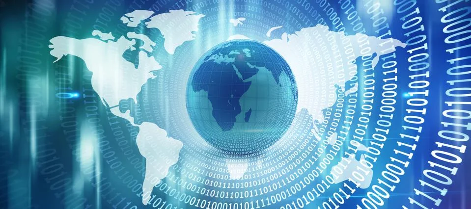 Composite image of 3d illustration of globe Stock Illustration