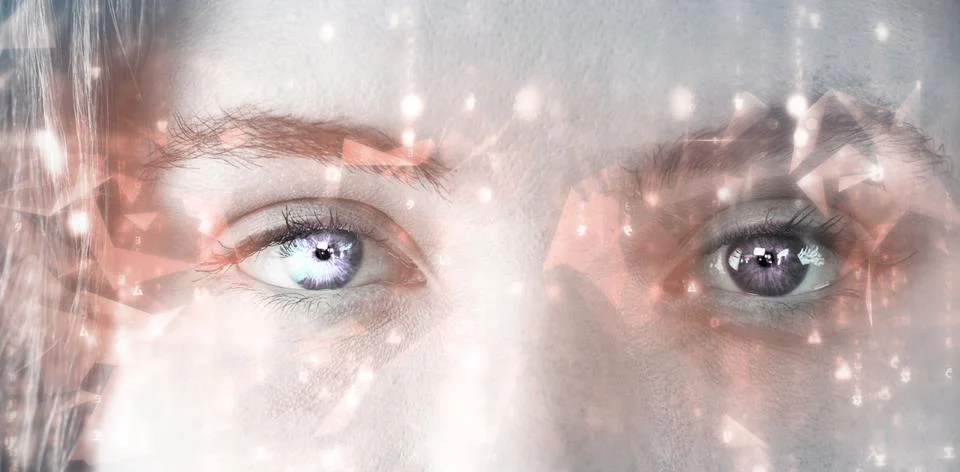 Composite image of abstract background Foto stock