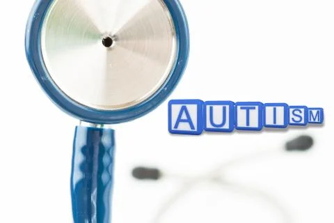 Composite image of autism building blocks イラスト素材