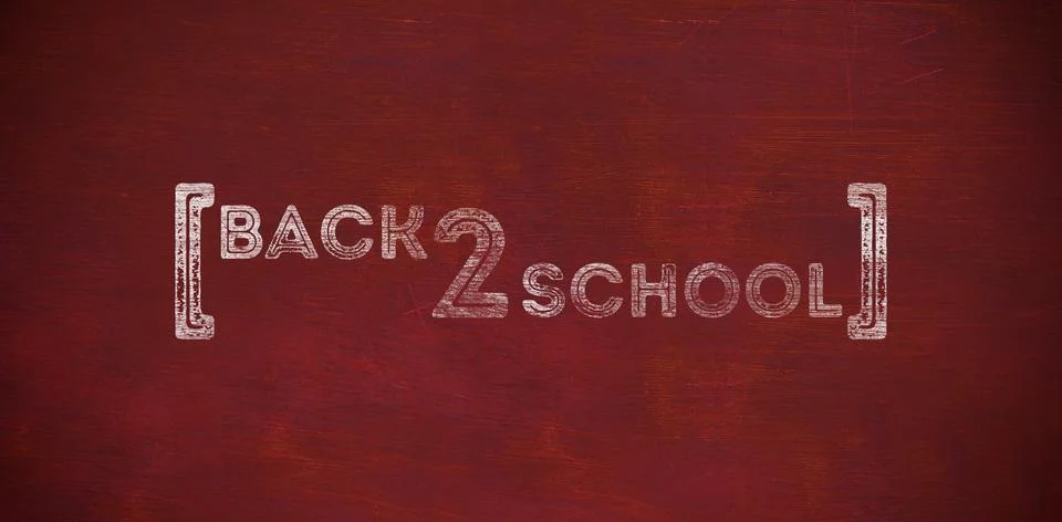 Composite image of back to school text over white background 写真素材