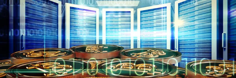 Composite image of bitcoin イラスト素材