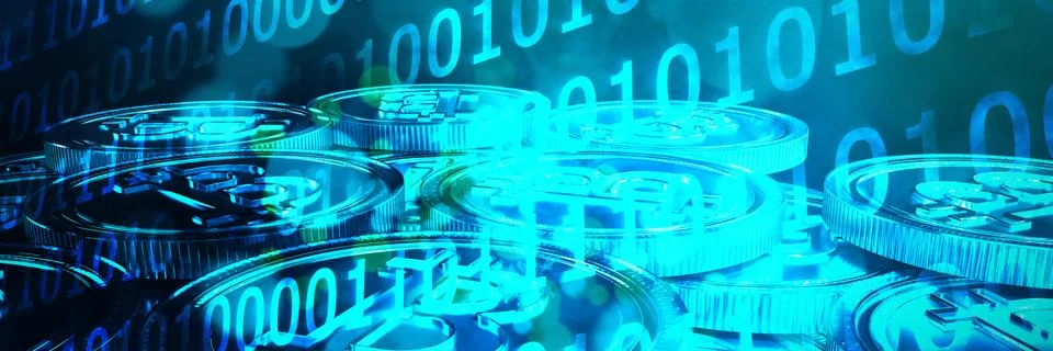 Composite image of bitcoin 写真素材