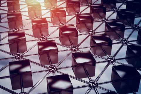 Composite image of black lines on grey background 스톡 일러스트