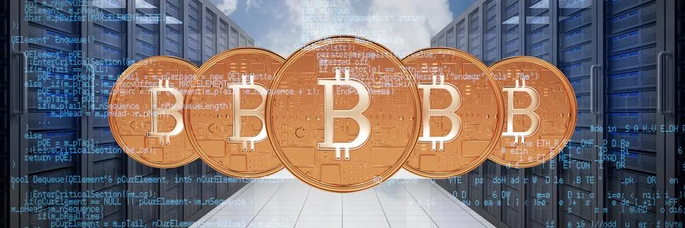 Composite image of blue programme Stock Illustration