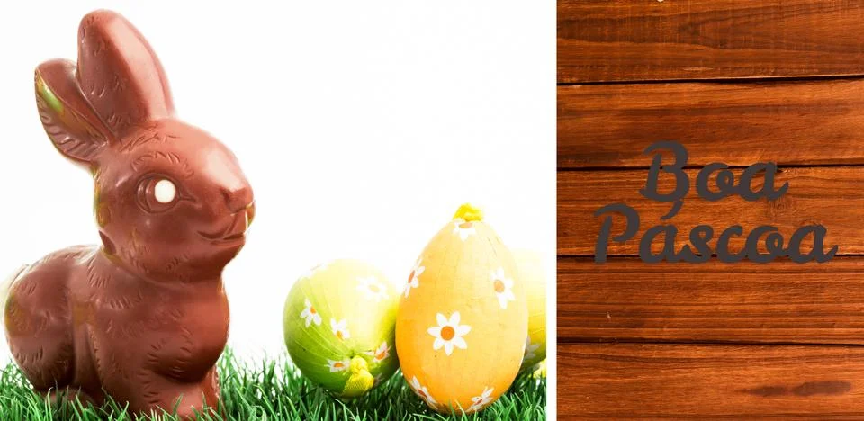 Composite image of boa pascoa Stock Illustration