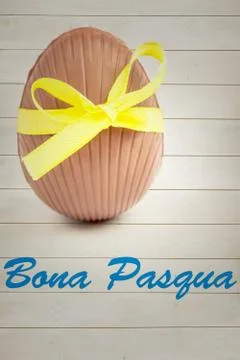 Composite image of bona pascua Stock Illustration