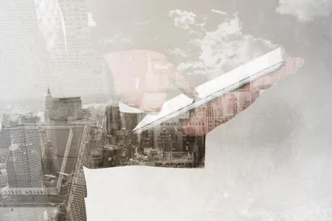 Composite image of businessman using his tablet pc Stock Illustration