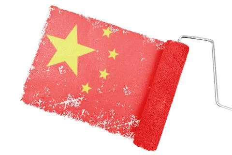 Composite image of chinese flag Photos