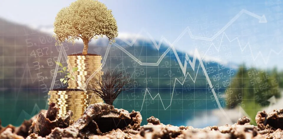 Composite image of close-up of garbage 写真素材