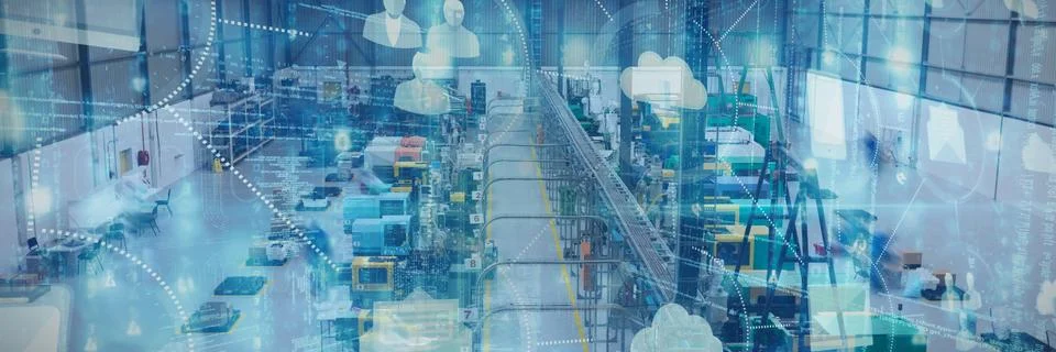 Composite image of cloud computing and icons 写真素材