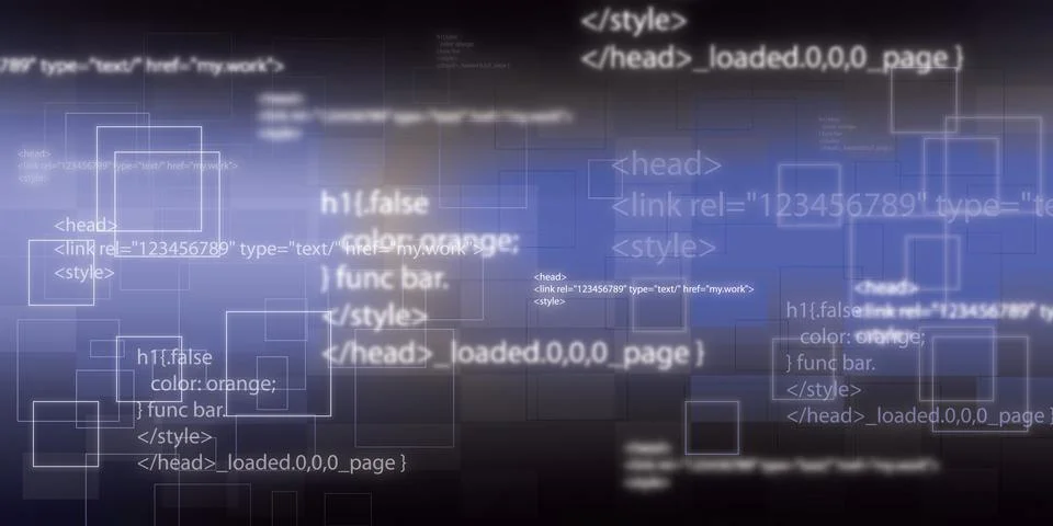Composite Image Of Cloud Computing Symbols Stockillustratie