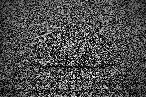 Composite image of cloud Stock Illustration