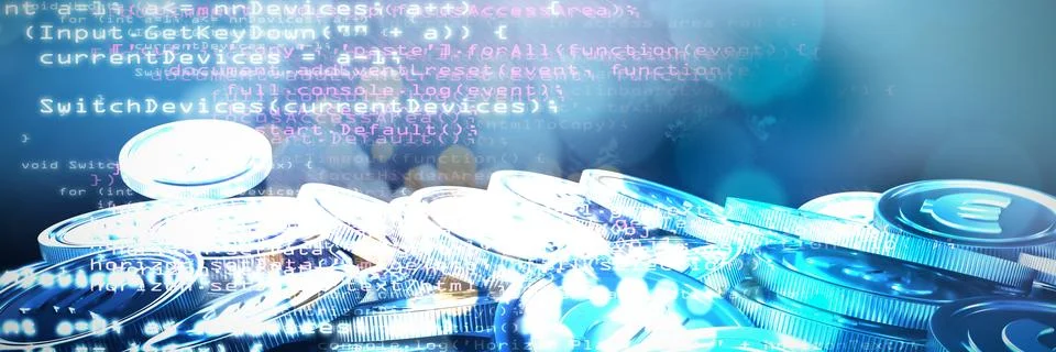 Composite image of code Stock Photos