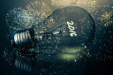 Composite image of colourful fireworks exploding on black background イラスト素材