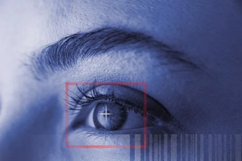 Composite image of composite image of bar code Foto stock