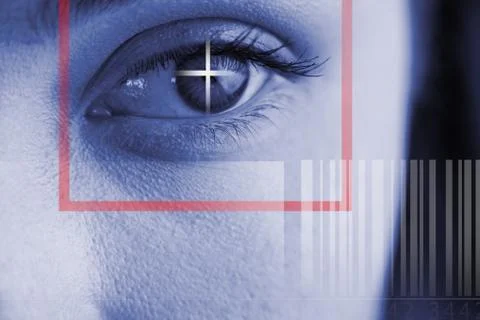 Composite image of composite image of bar code Foto stock