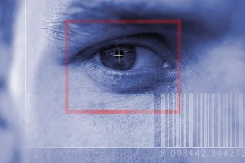 Composite image of composite image of bar code Foto stock