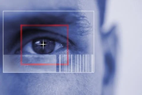 Composite image of composite image of bar code Foto stock