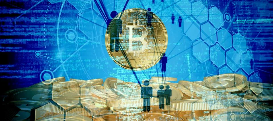 Composite image of composite image of binary codes 스톡 일러스트