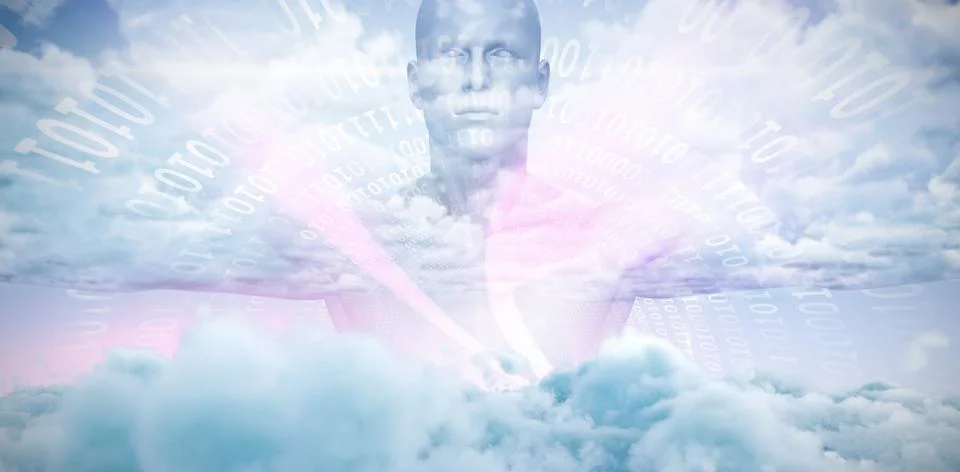 Composite image of composite image of image of a white body Stock Photos