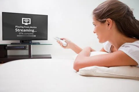 Composite image of composite image of text with wi-fi symbol Stock Photos