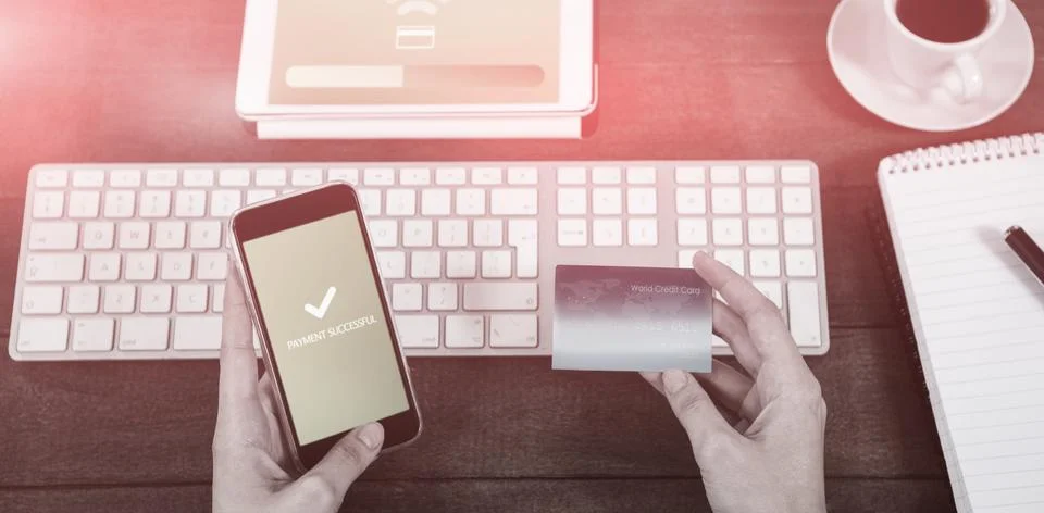 Composite image of computer screen showing processing with wifi Foto stock