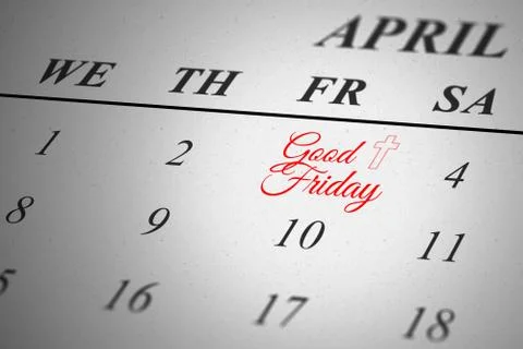 Composite image of cross Illustrazione stock