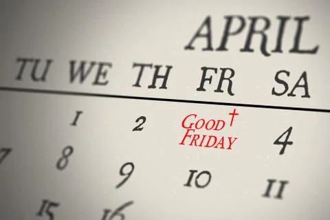 Composite image of cross Illustrazione stock