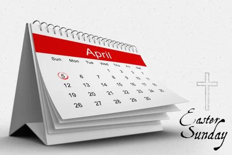 Composite image of cross Illustrazione stock