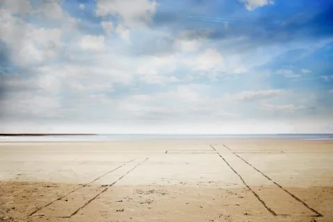 Composite image of cross Illustrazione stock