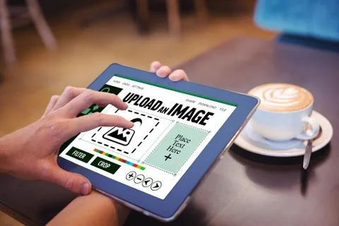 Composite image of designer interface Stock Photos