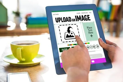 Composite image of designer interface Stock Photos